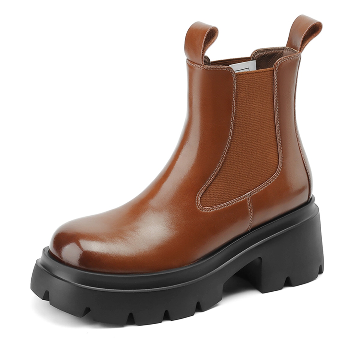 Dfuse Scandinavia D:FUSE Scandinavia Brown Chelsea Boots — фото 6