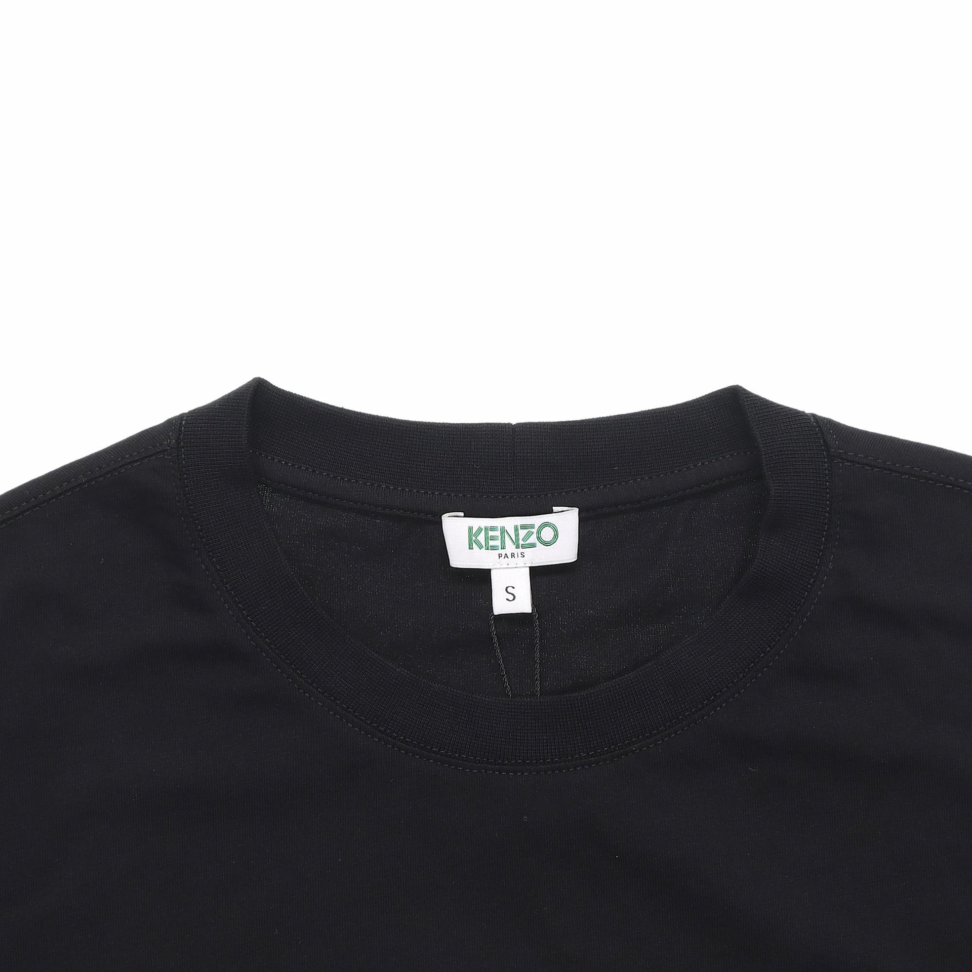 Kenzo Tiger Head Logo T-Shirt Black — фото 4