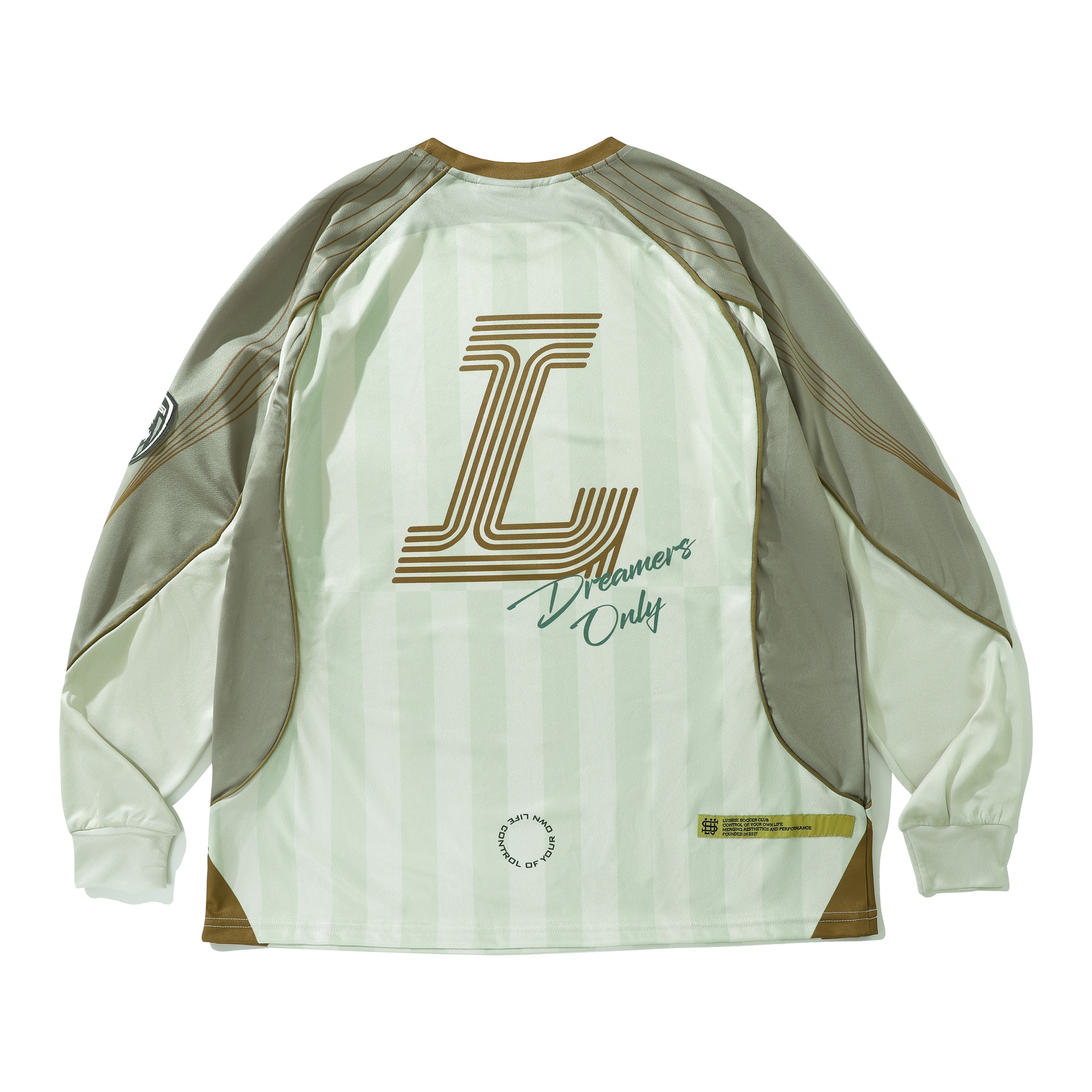 LUSHISI Football Crewneck Long Sleeve Tee — фото 11