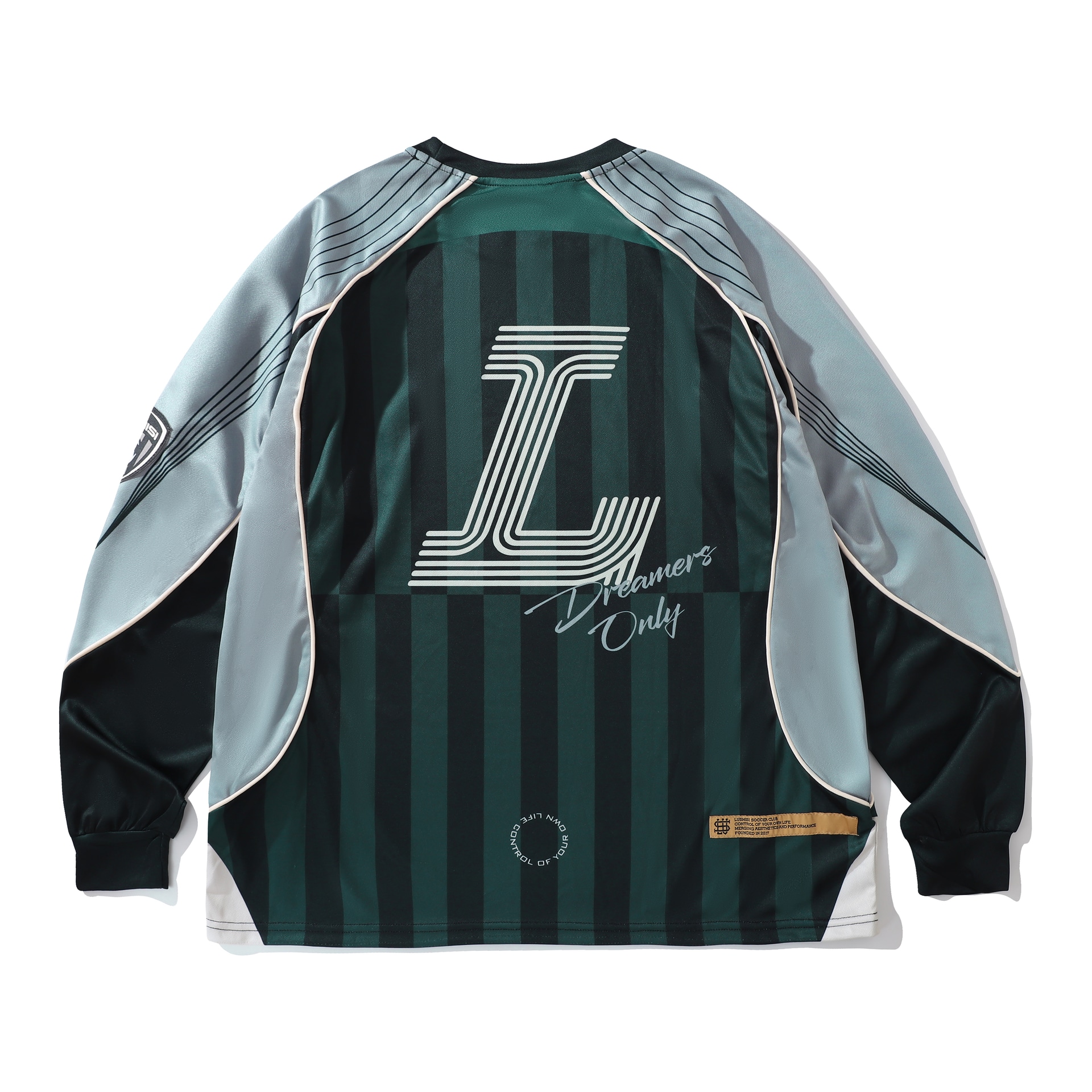 LUSHISI Football Crewneck Long Sleeve Tee — фото 1