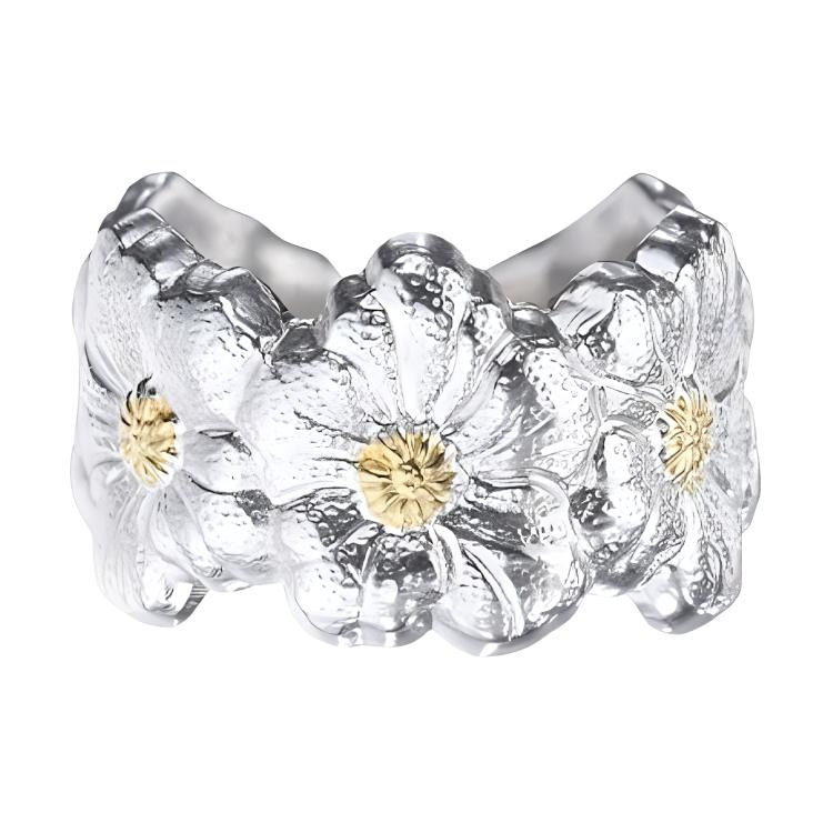 Buccellati Blossoms Silver Ring