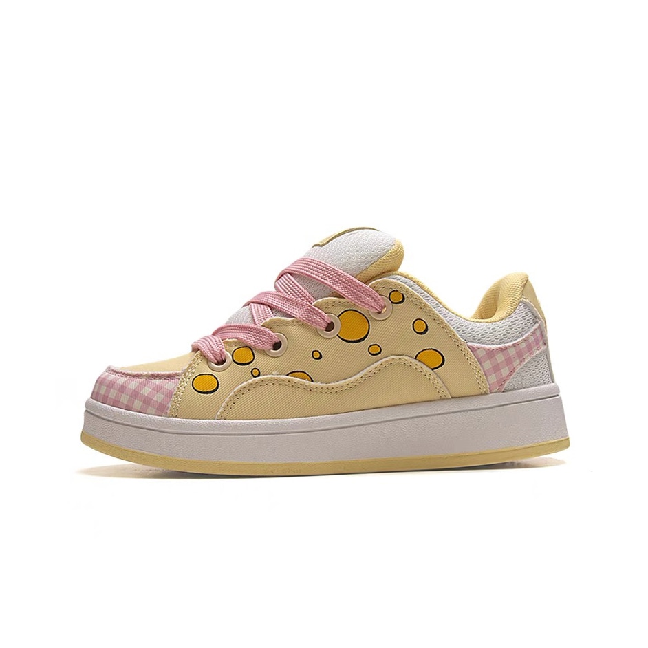 CHERRY&KALIKA Casual Low-Top Sneakers Pink