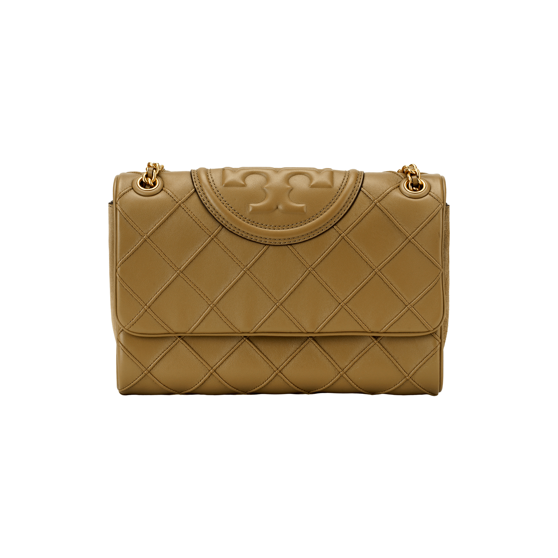 Сумки TORY BURCH/汤丽柏琦 Tory Burch Fleming Crossbody Bag Gravel Brown