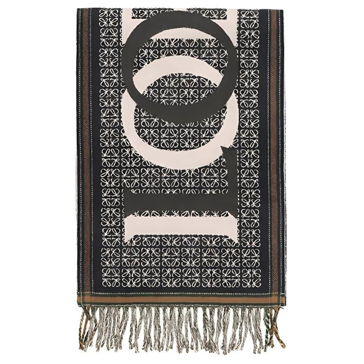 LOEWE Scarf Blue