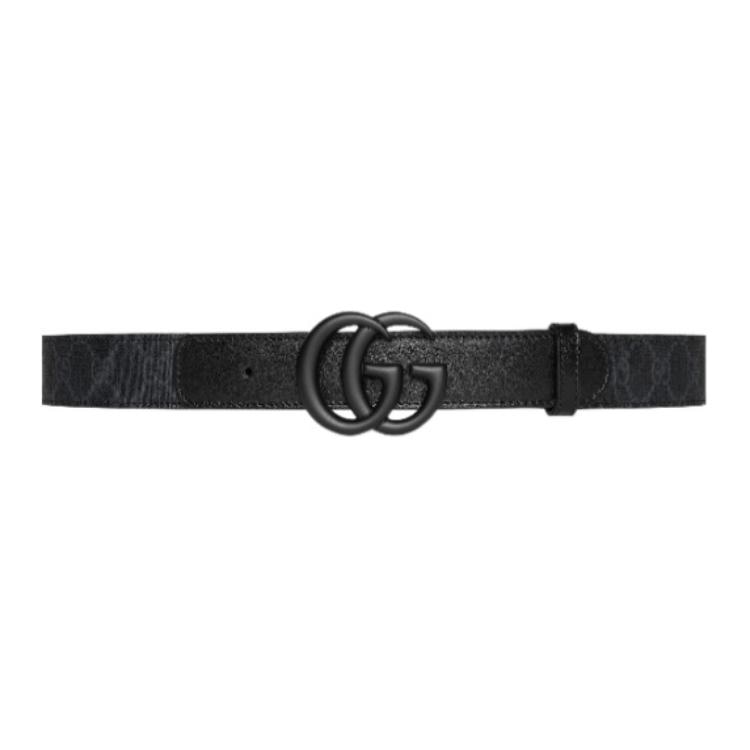 Gucci Leather Belt Black — фото 3