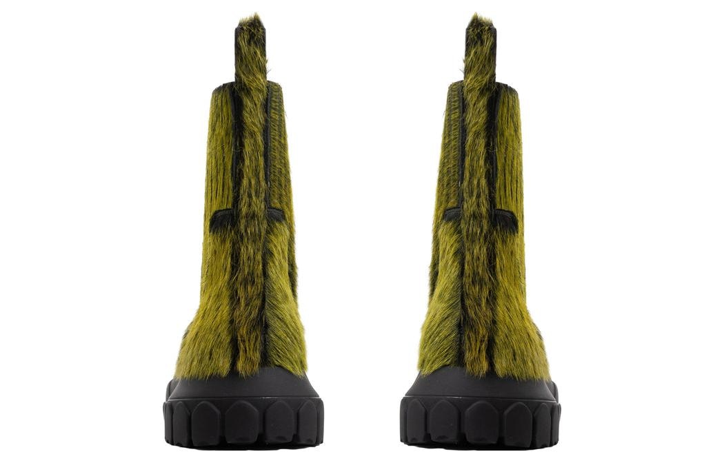 Rick Owens Drkshdw Chelsea Boots Green — фото 8