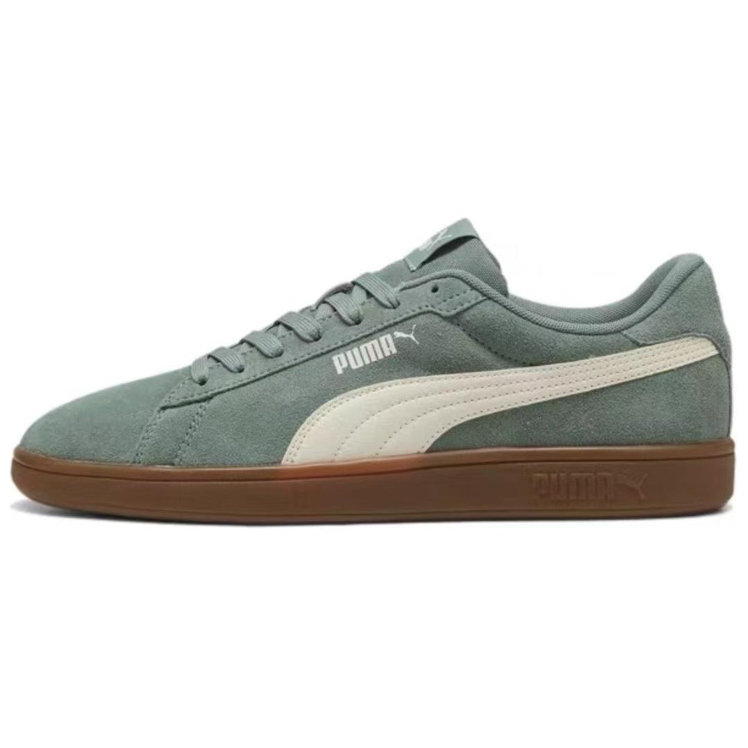 Puma Smash 3.0 Green White Brown — фото 4