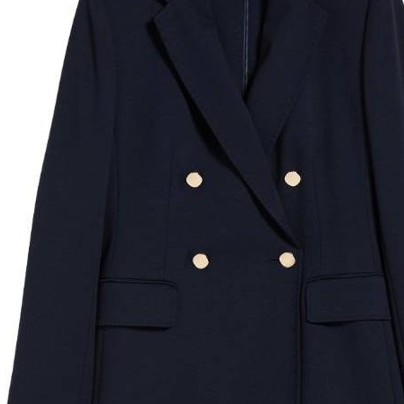 MaxMara studio Tatiana Double-Breasted Jersey Jacket — фото 1