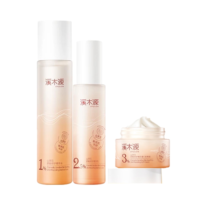 溪木源 (Арт. 山茶花沁透舒缓水乳套装水120ml+乳100ml) — фото 7