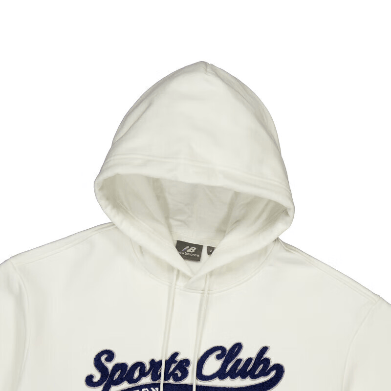 New Balance Hoodie White — фото 3