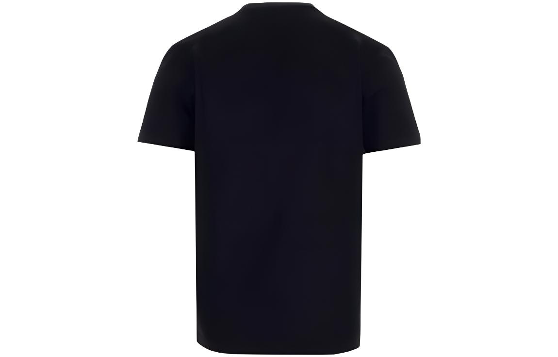 Alexander McQueen Printed Crewneck T-Shirt Black — фото 1