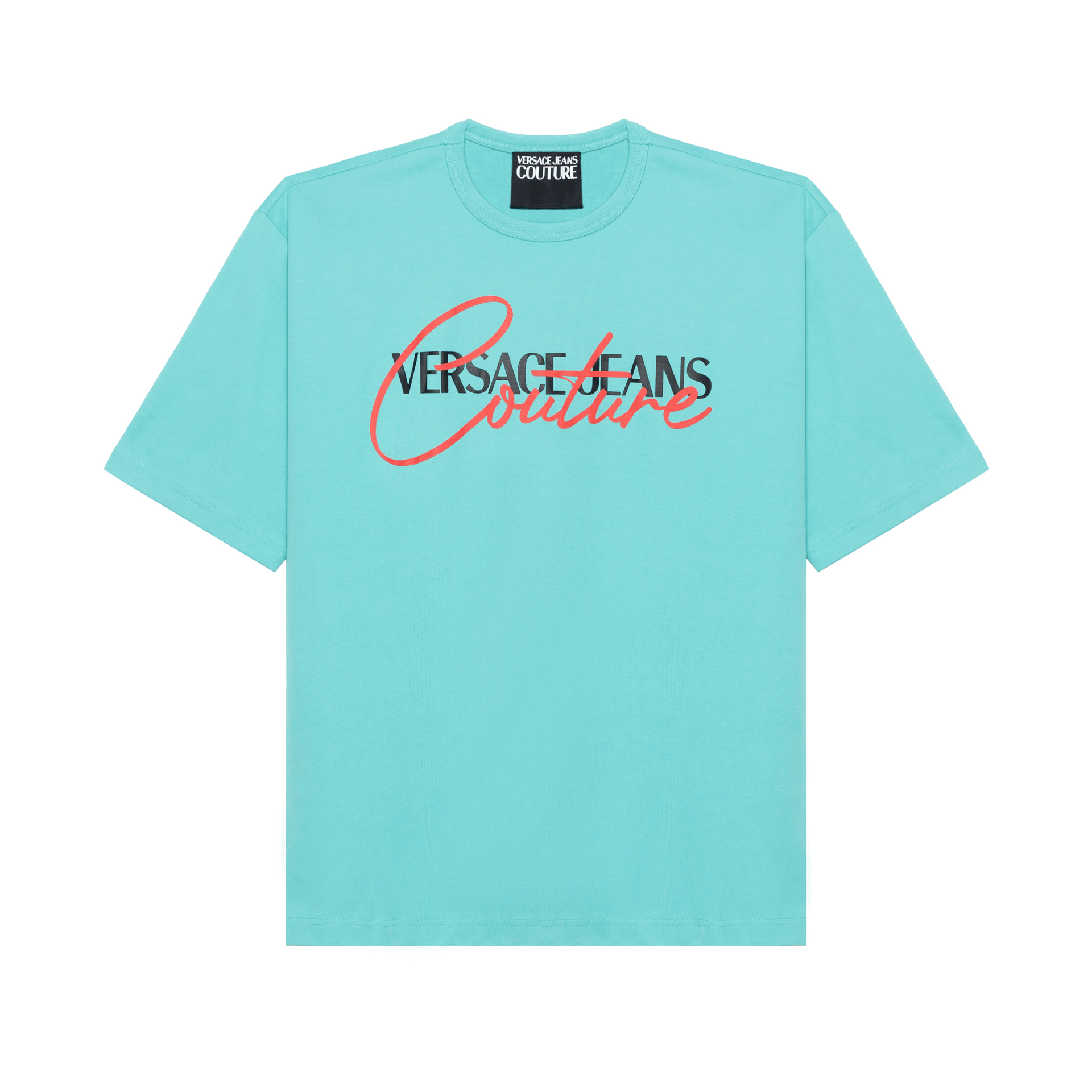 Versace Jeans Couture SS22 Logo T-Shirt Green