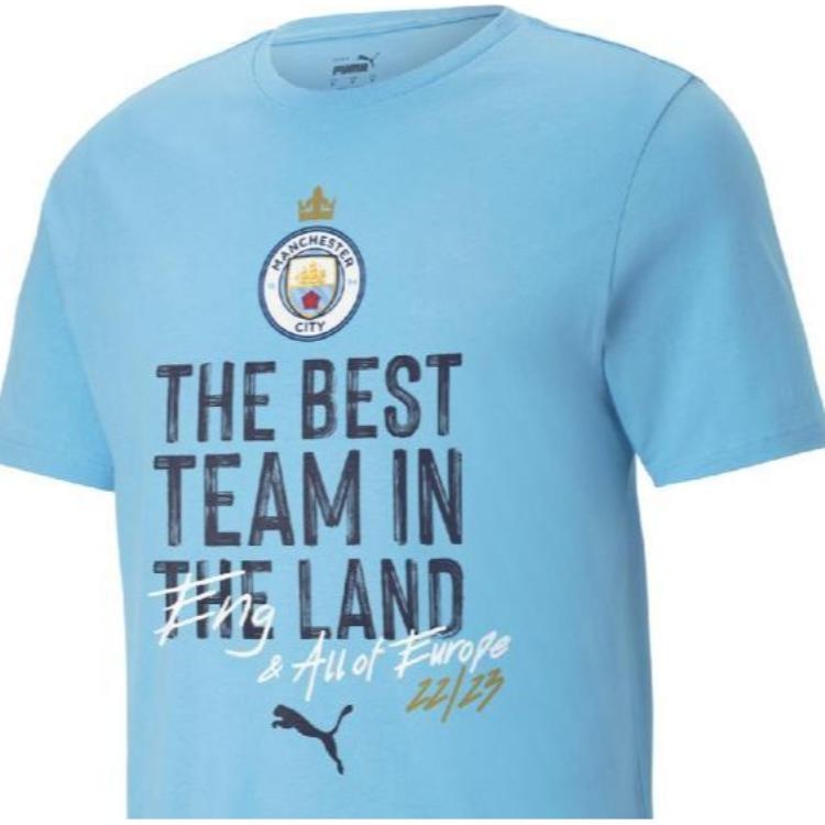 Puma Mcfc Champions League Winners Tee T — фото 2