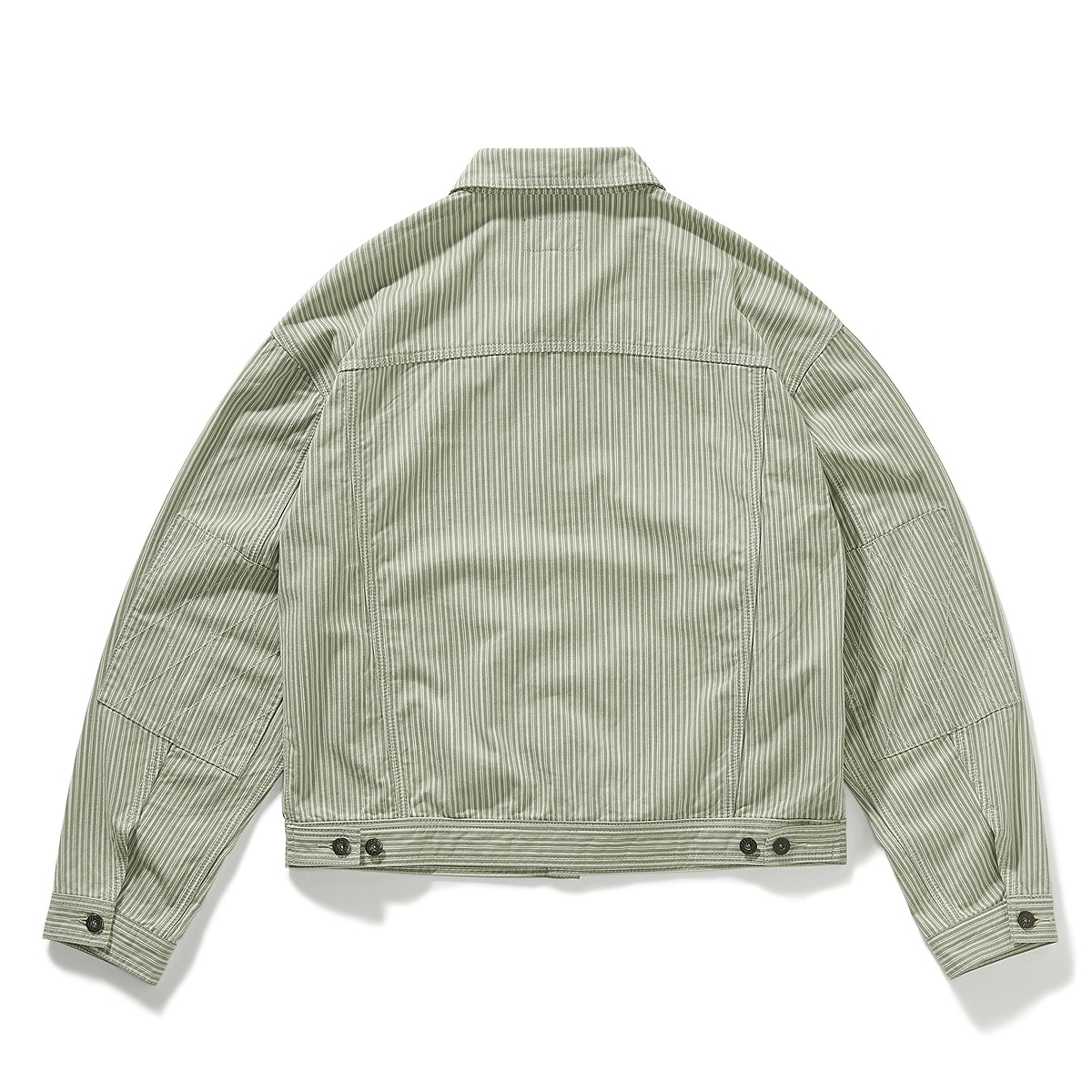 714Street Vintage Workwear Jacket Green Stripes — фото 1