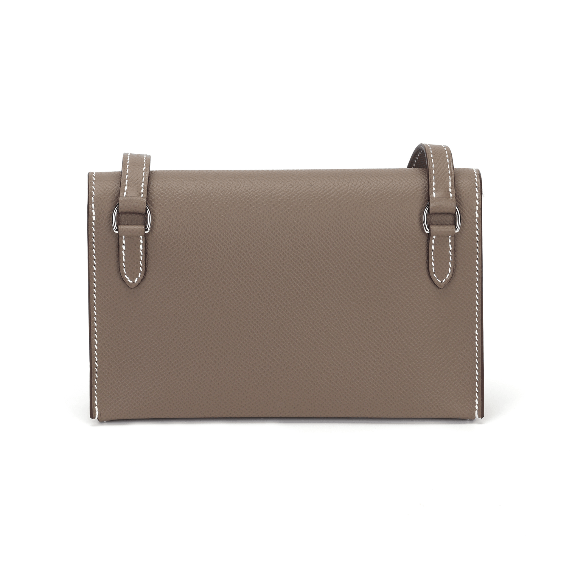 Hermes Epsom Wallet Etoupe Grey — фото 3