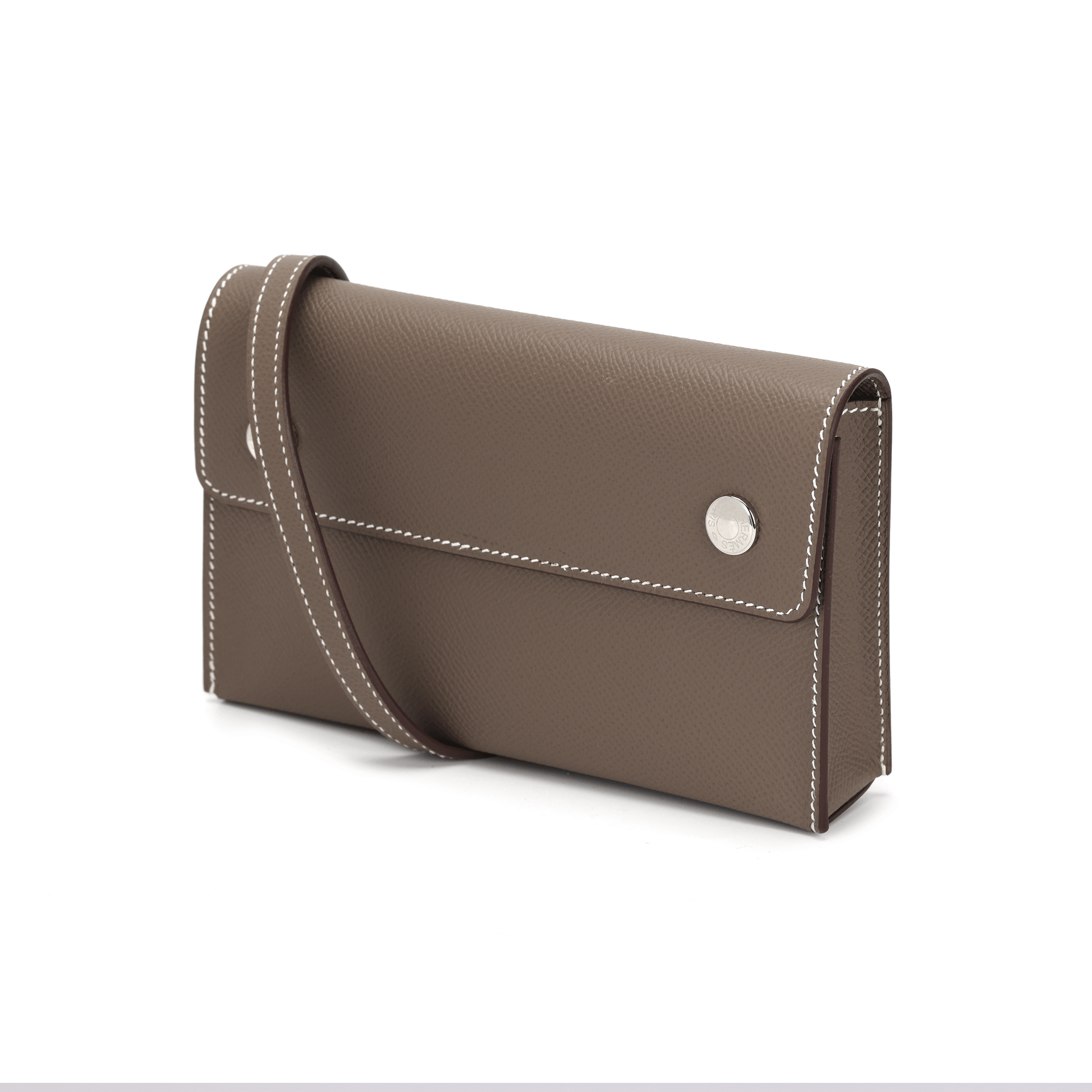 Hermes Epsom Wallet Etoupe Grey — фото 1