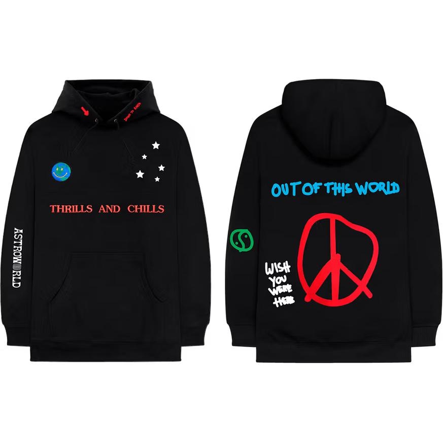 Travis Scott Hoodie Black — фото 2