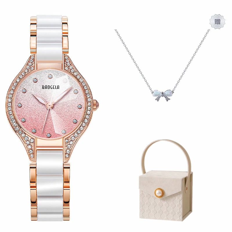 宝格拉BAOGELA BAOGELA Pink Dial Watch
