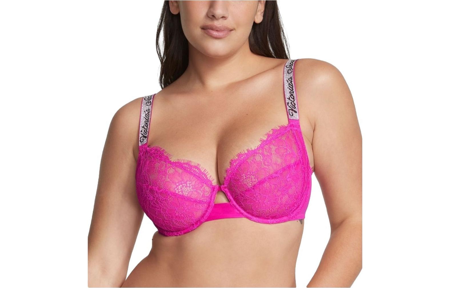 Victoria'S Secret Very Sexy Bra Pink Purple