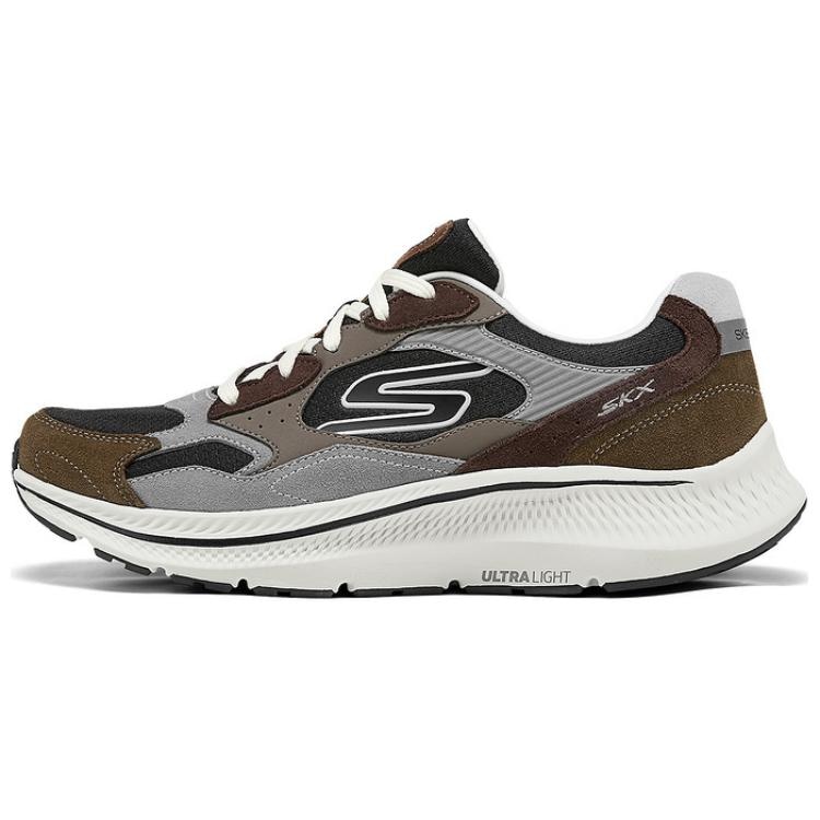 Skechers Go Run Consistent 2.0 Retro Runner V1 Brown Black — фото 5