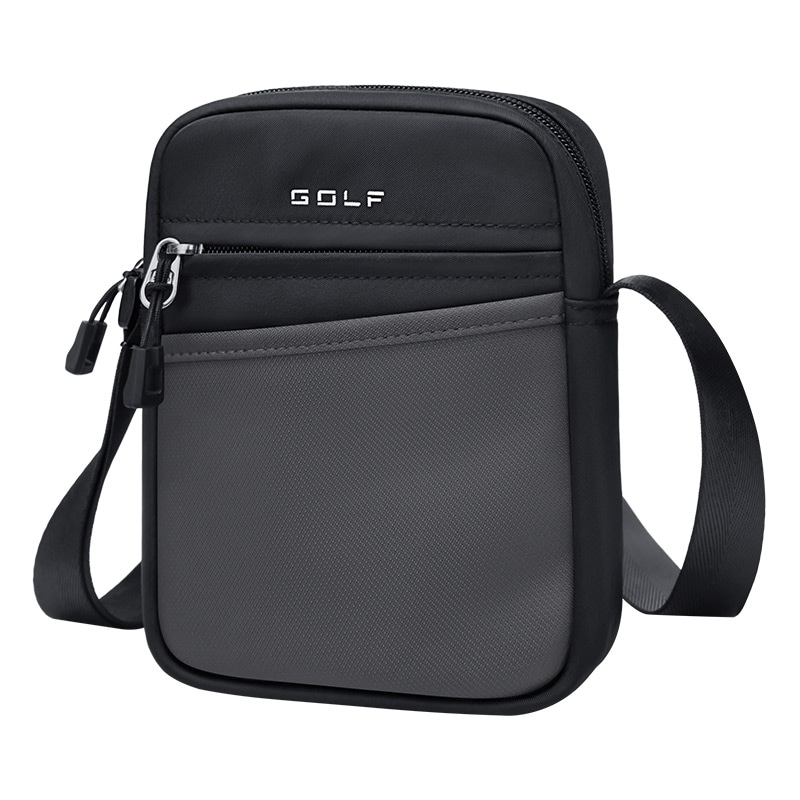 GOLF/高尔夫 GOLF Crossbody Bag Black/Grey