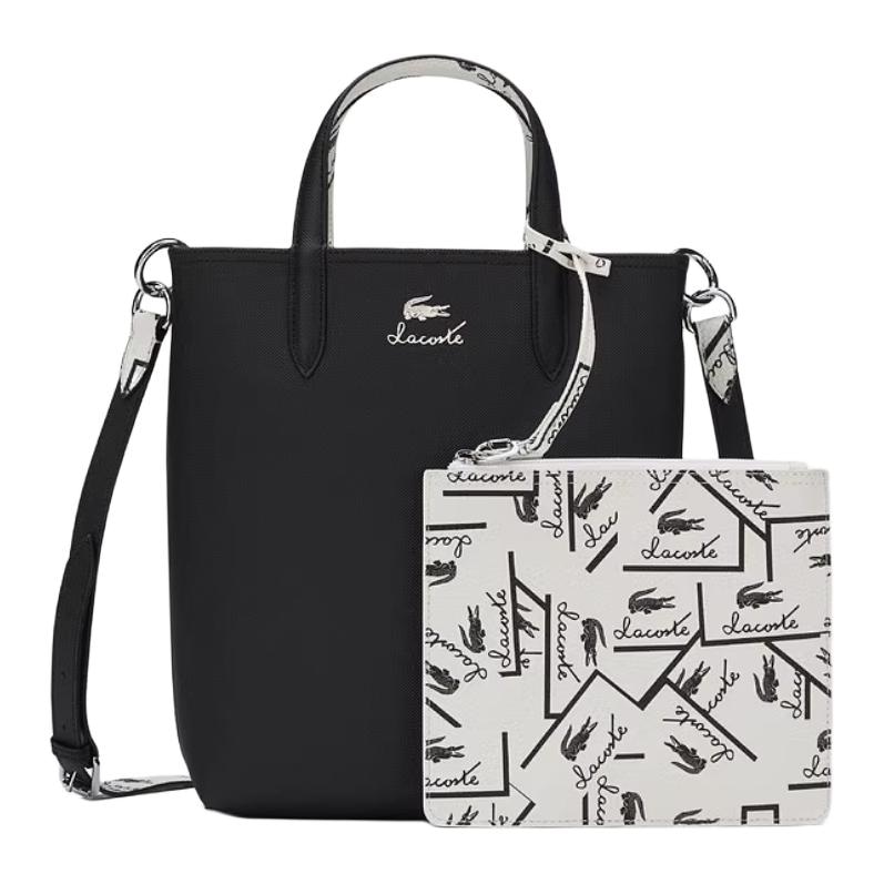 Lacoste Tote Bag Black/Beige