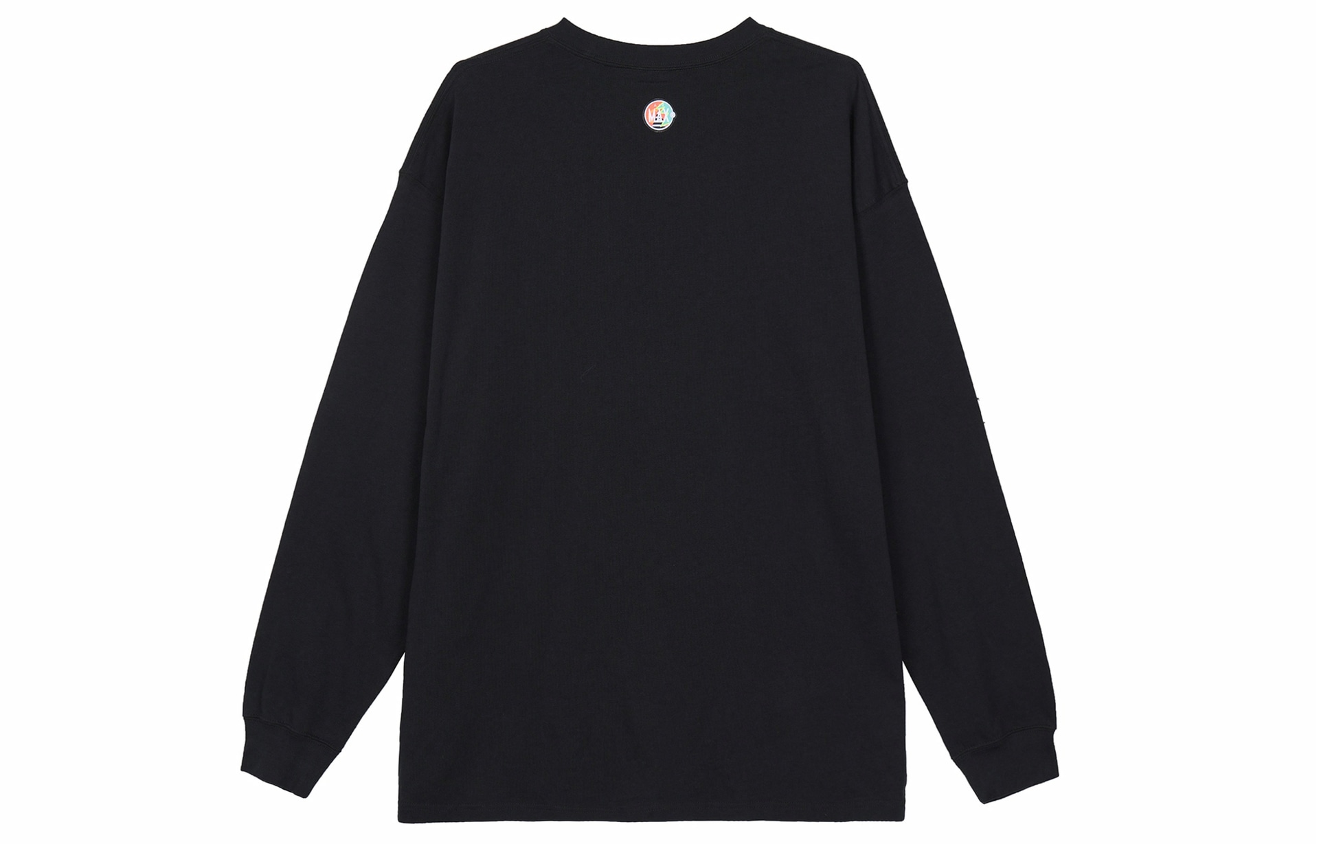 Nike x Atmos Printed Crewneck Long Sleeve Tee Black — фото 1