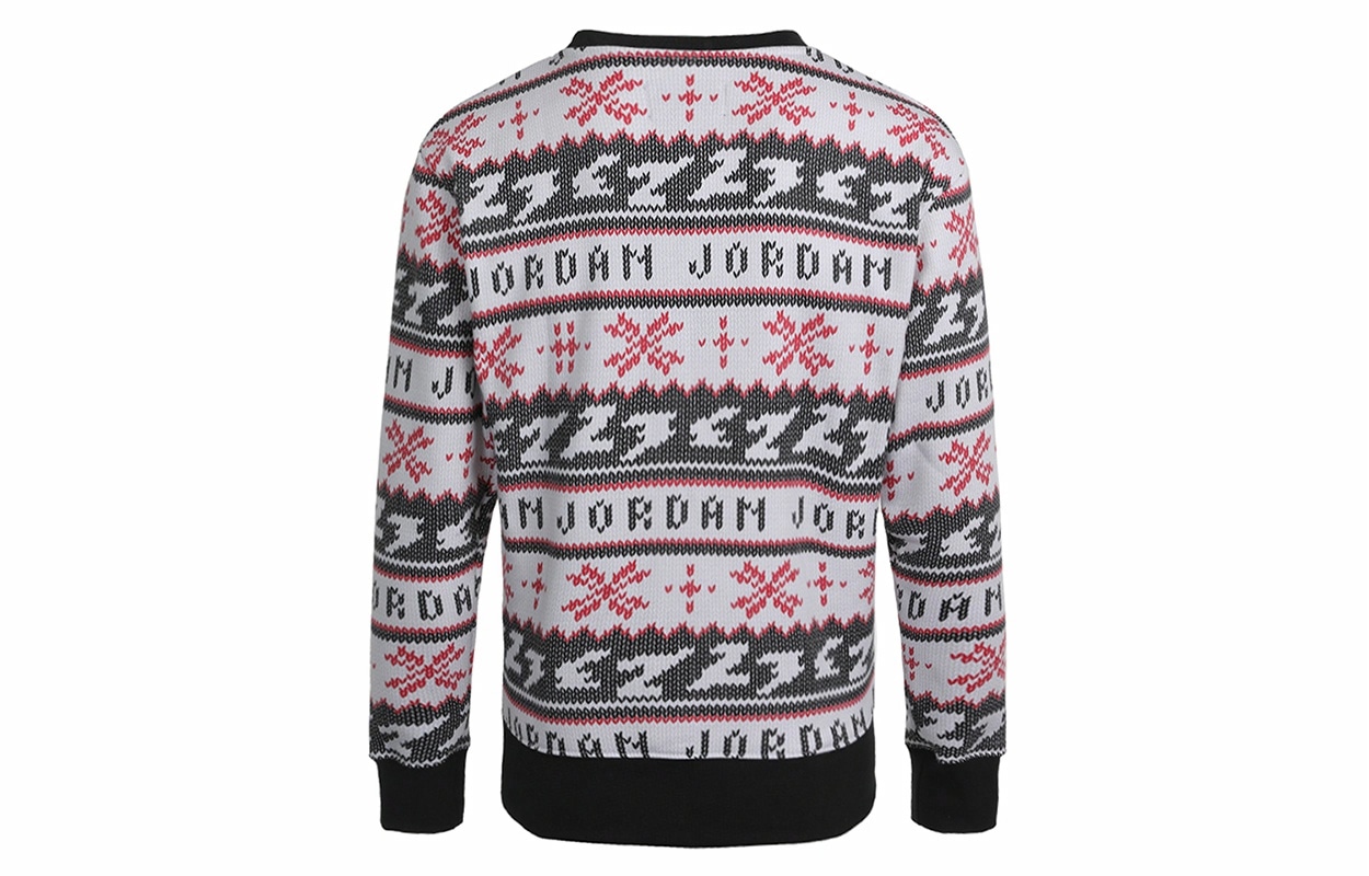 Jordan Jumpman Holiday Crewneck Sweatshirt Black — фото 1