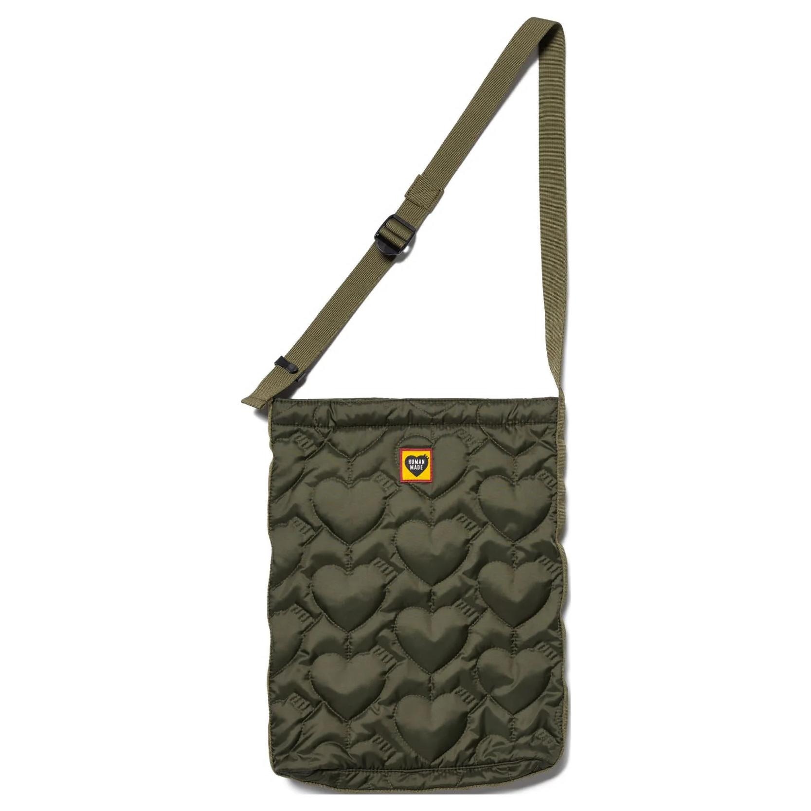 Сумки HUMAN MADE Nylon Shoulder Bag Olive
