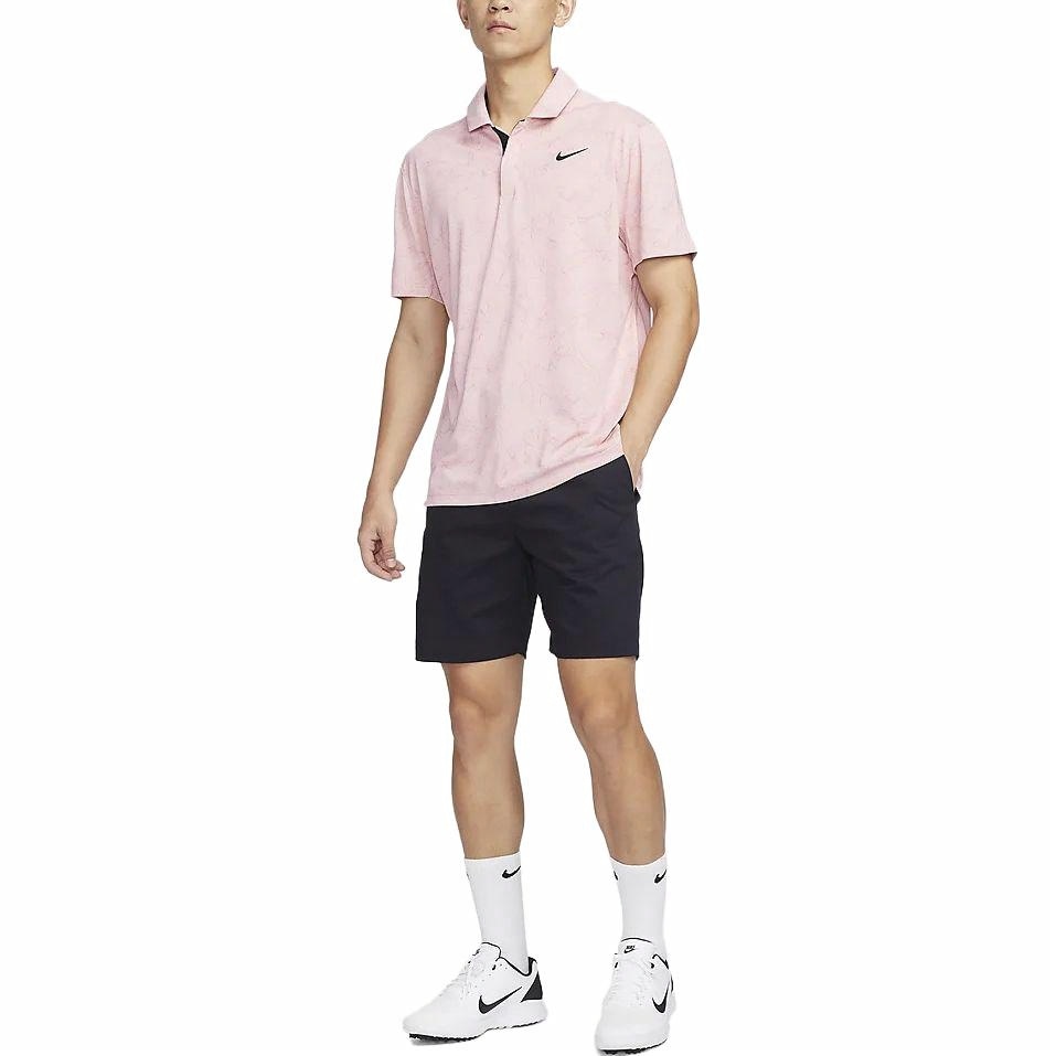 Nike Dri-FIT ADV Polo Oxford Pink — фото 2