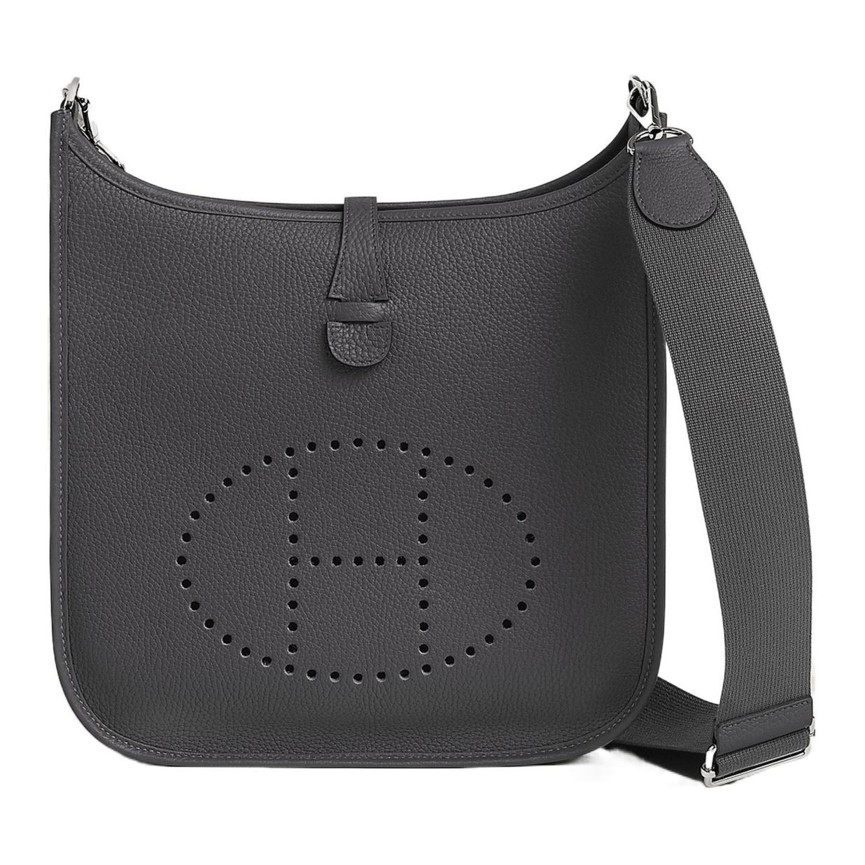 Сумки HERMES/爱马仕 Hermes Evelyne 29 Ardoise