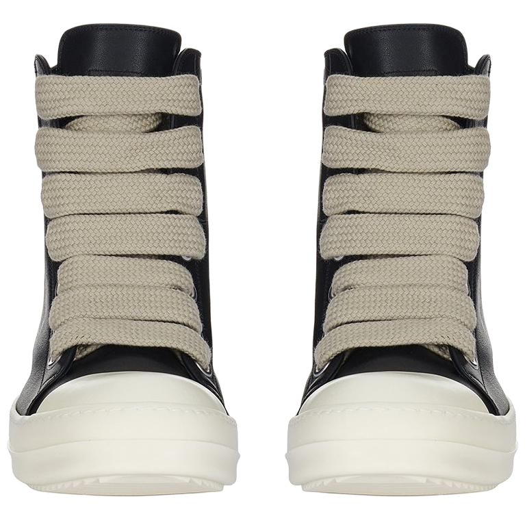 Rick Owens High Top Sneakers Black — фото 8