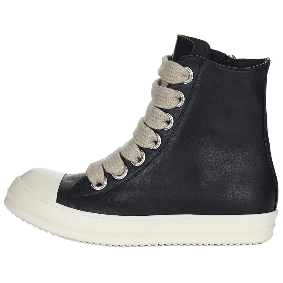 Rick Owens High Top Sneakers Black — фото 5