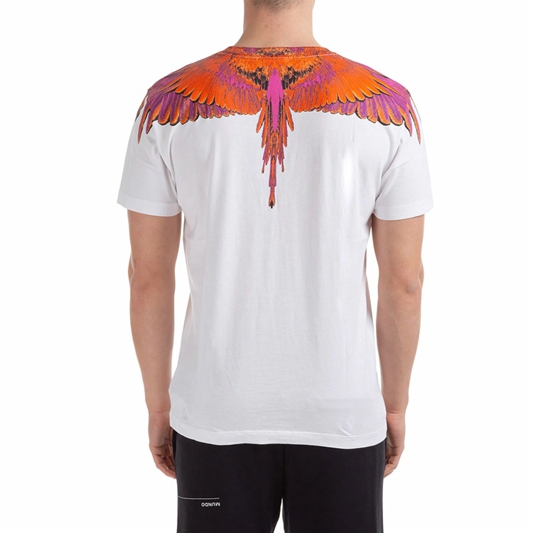 Marcelo Burlon County Of Milan Marcelo Burlon Wings Gradient T-Shirt — фото 4