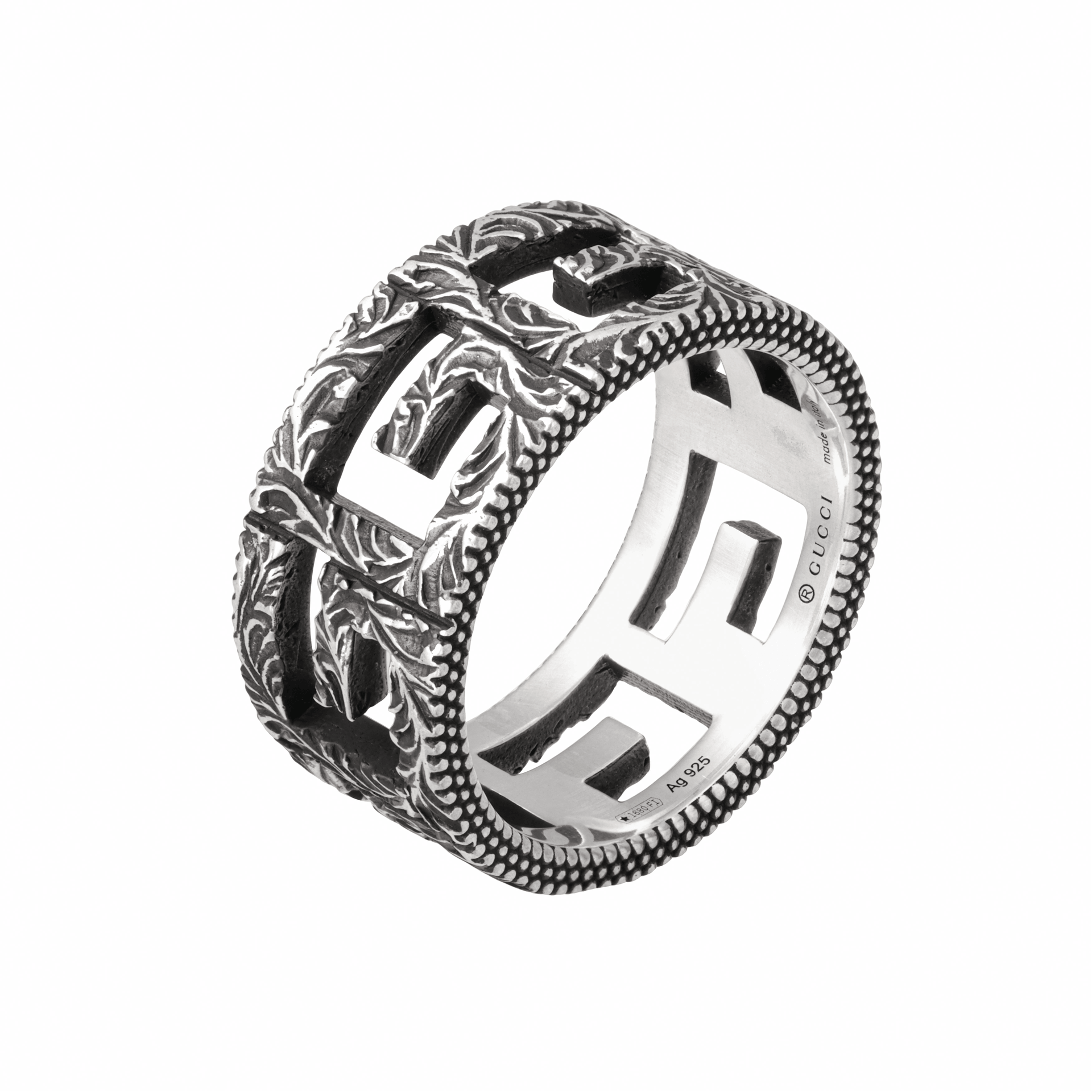 Gucci G Cube 925 Silver Ring — фото 1