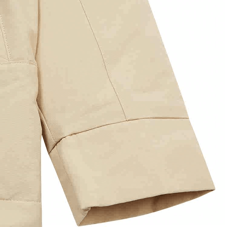 New Balance Logo Hoodie Jacket Khaki — фото 3