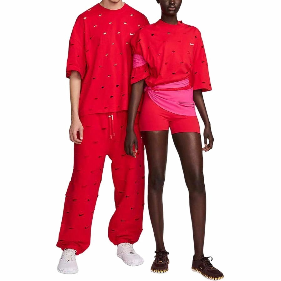 Nike x Jacquemus SS24 Hoodie Red — фото 4