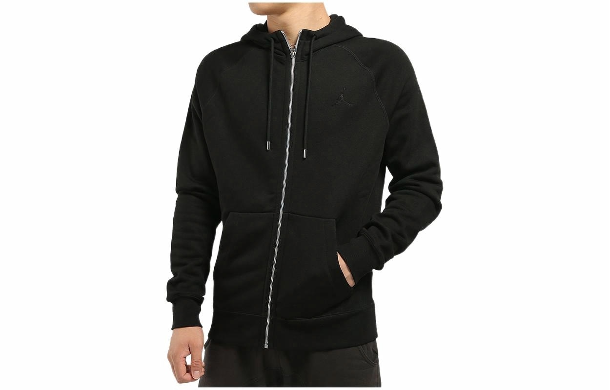 Jordan Hoodie Jacket Black — фото 2