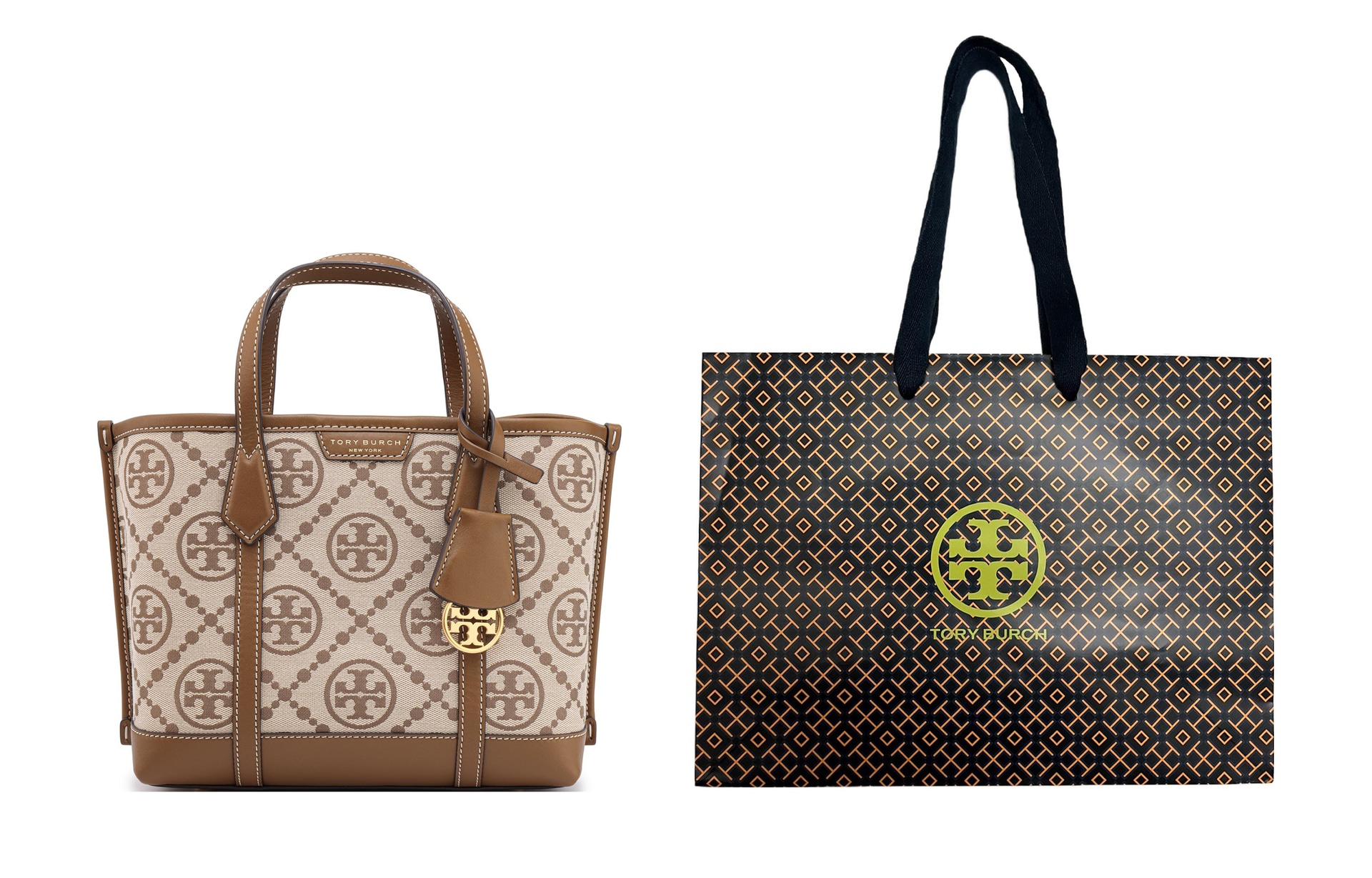 Tory Burch Perry Mongram Tote — фото 4