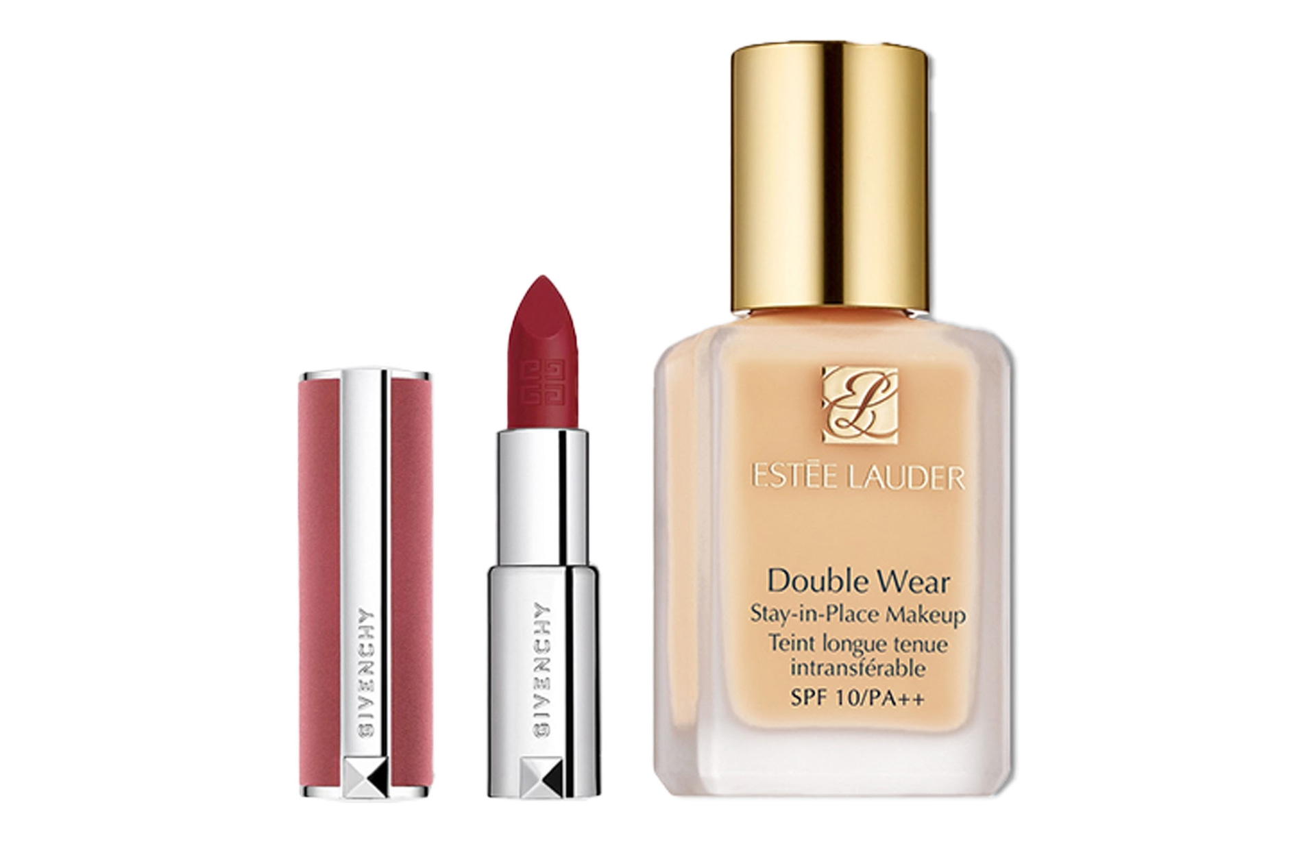 Estee Lauder (Арт. DW持妆粉底液DW 1W1+粉丝绒口红粉丝绒N37) — фото 1