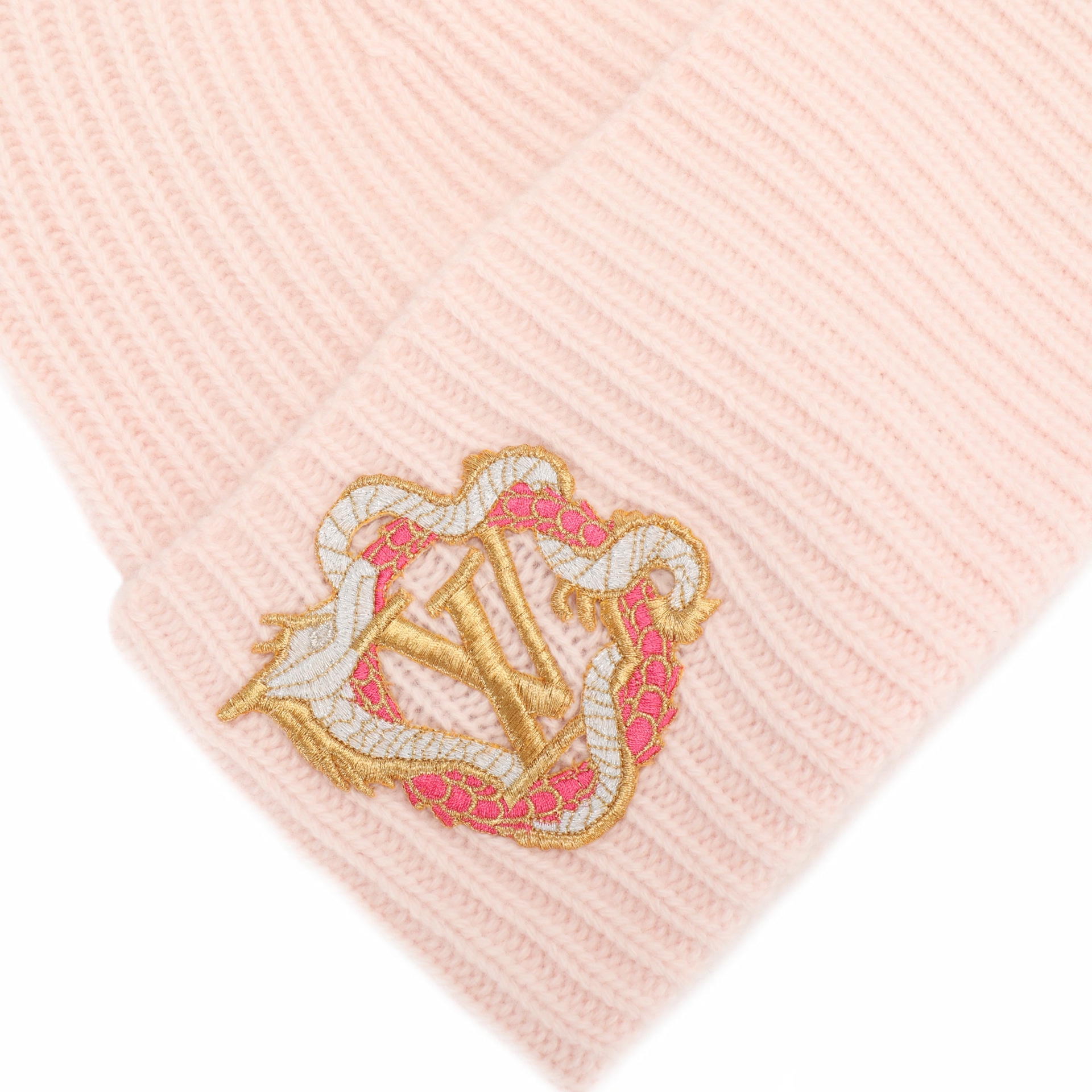 Louis Vuitton Wool Beanie Pink — фото 3