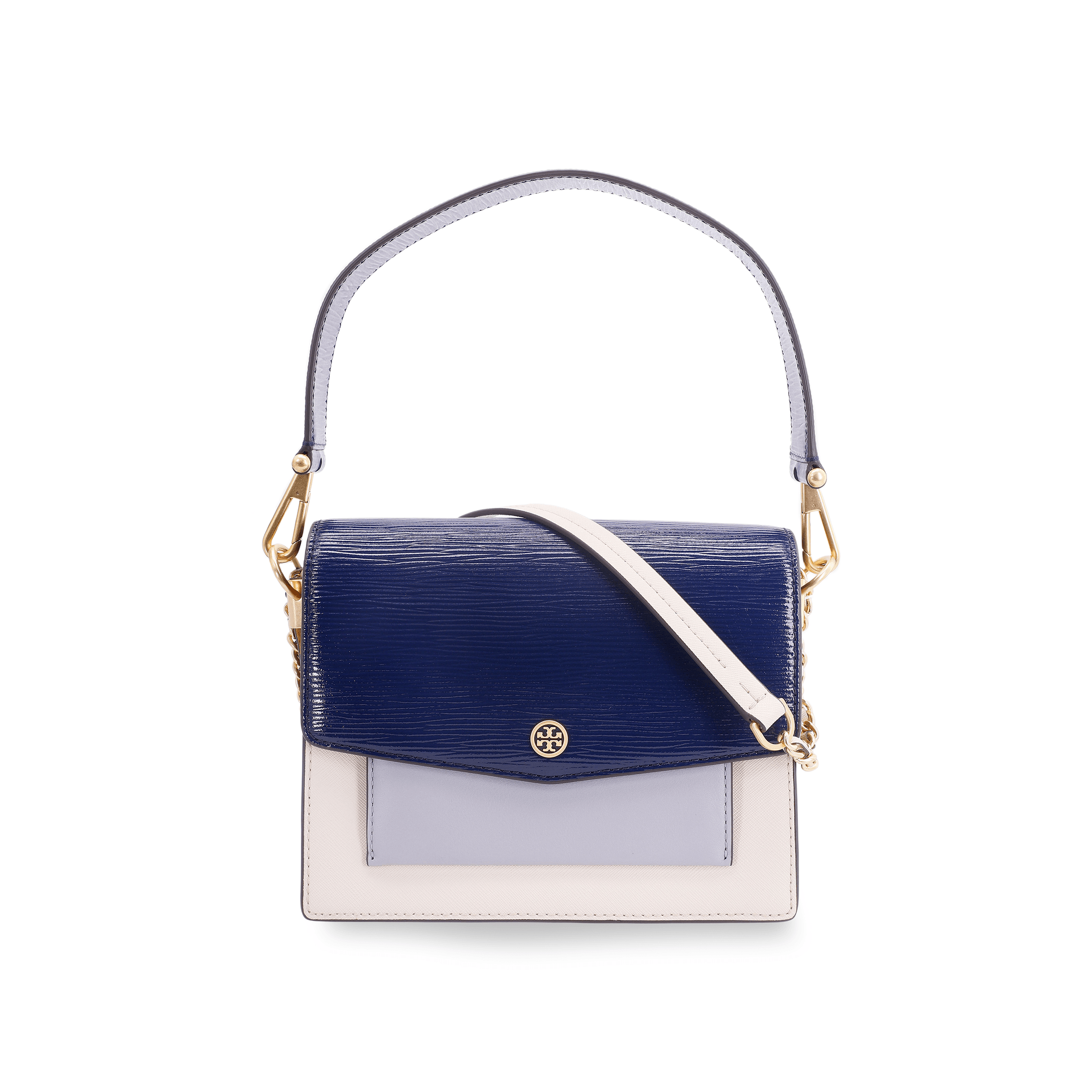 TORY BURCH/汤丽柏琦 Tory Burch Robinson Navy Colorblock