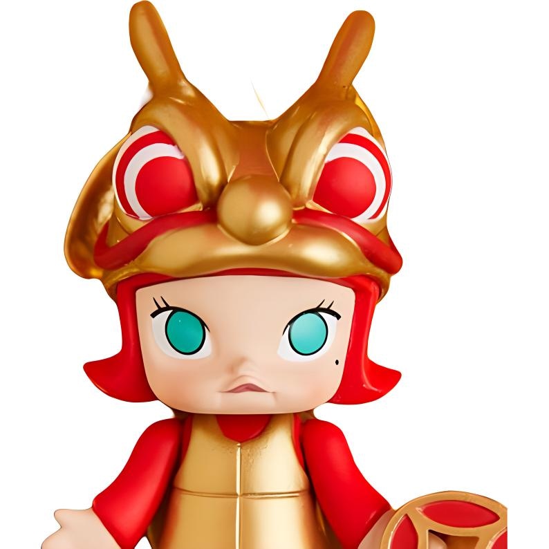 Pop Mart Molly New Year 2018 Series Limited Four Divine Beasts Blind Box Set of 8 — фото 3