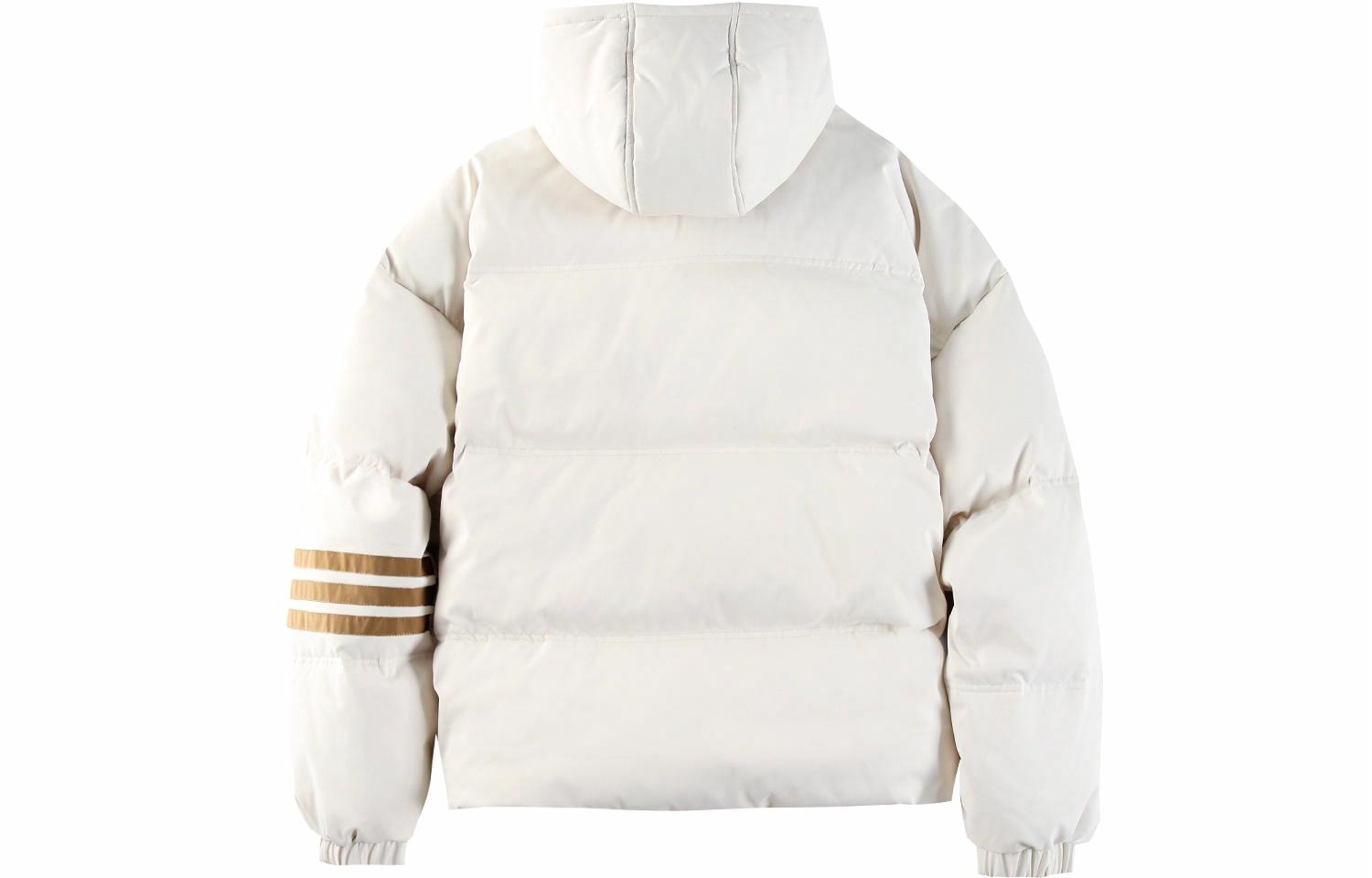 Er Basic Striped Hoodie Down Jacket — фото 5