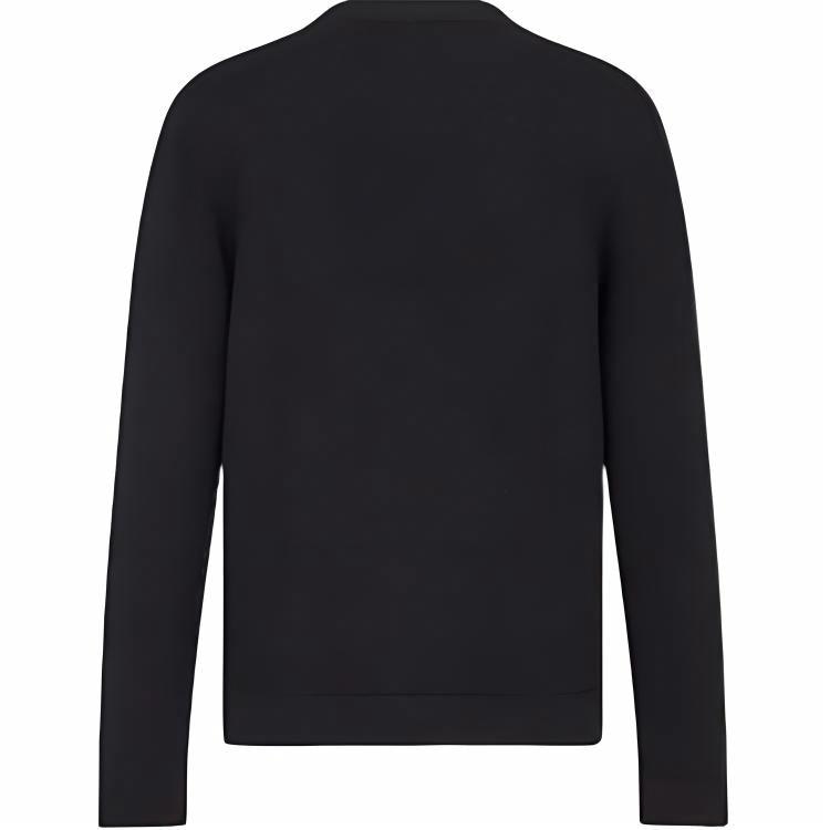 Dior FW22 Black Cashmere Cardigan — фото 1