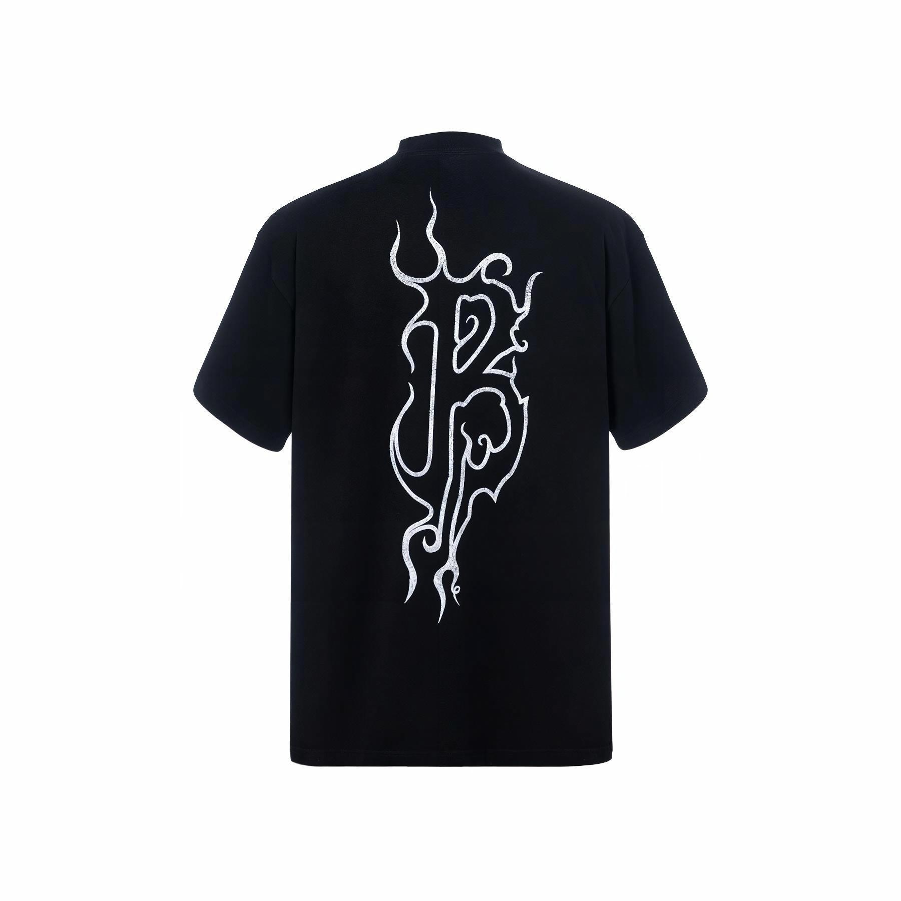 Balenciaga FW23 Black T-Shirt — фото 1