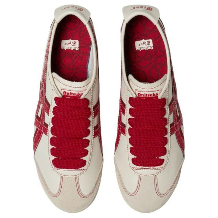 Onitsuka Tiger Mexico 66 White Red — фото 8