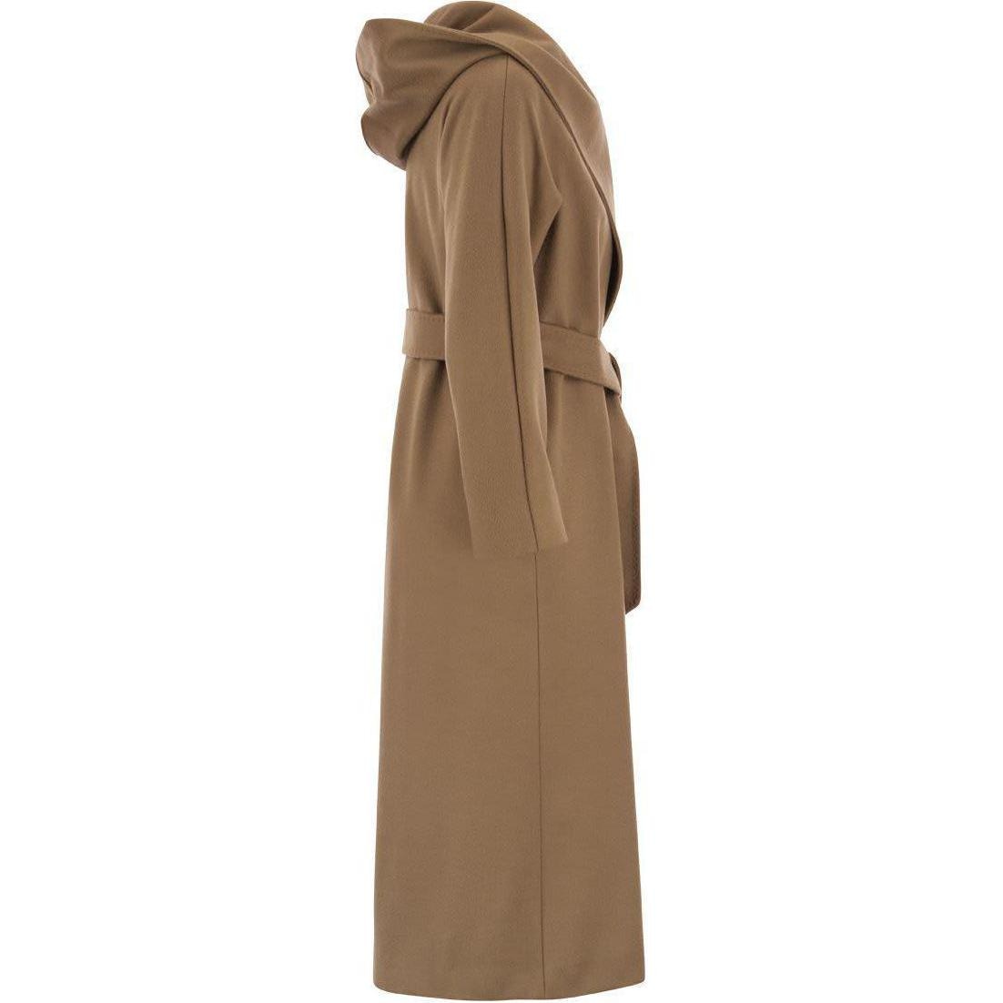 MaxMara studio Long Tie Coat Camel — фото 2