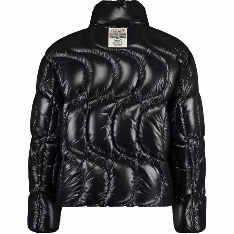 Moncler High Neck Jacket Black — фото 1