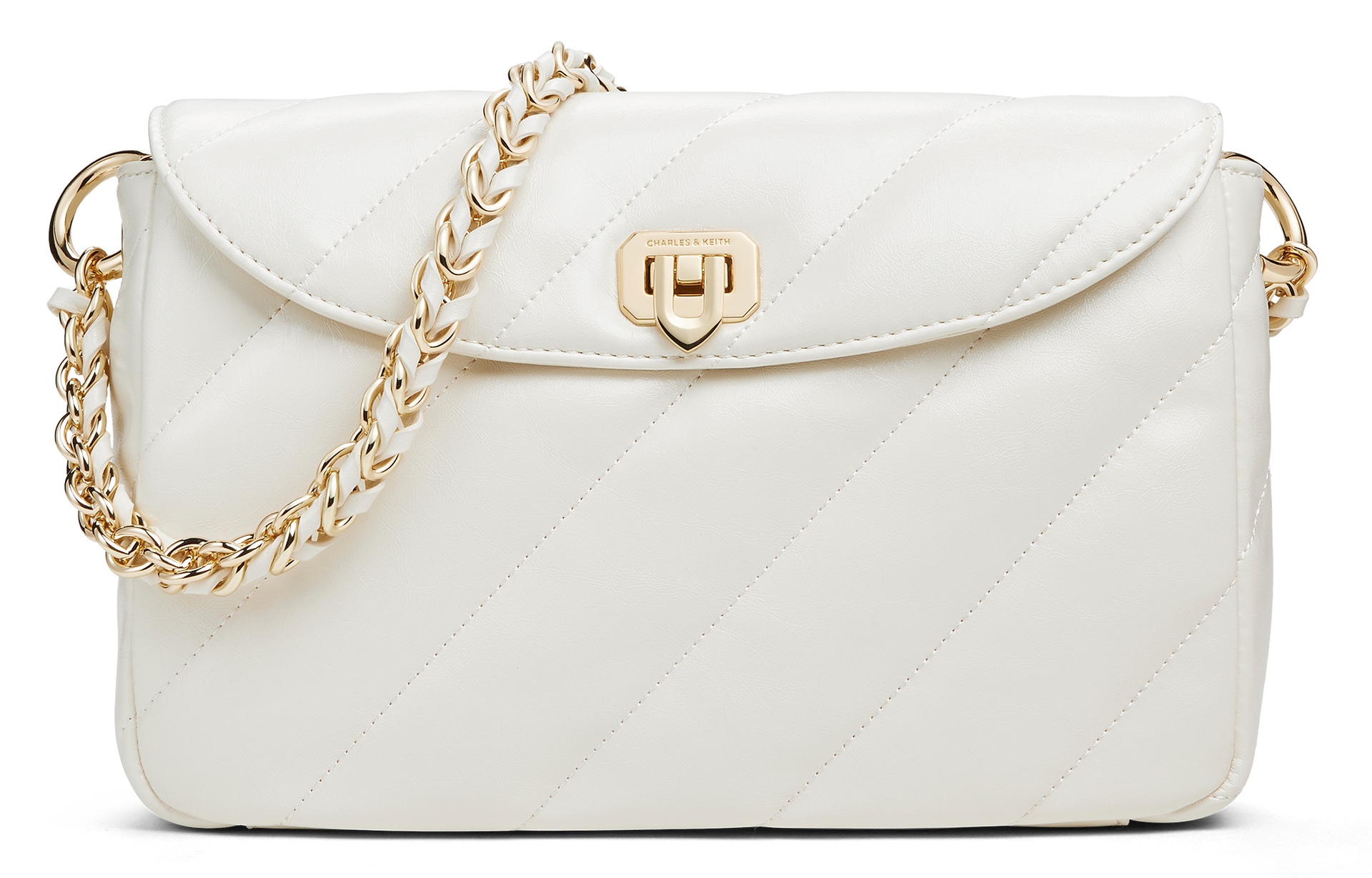 CHARLES&KEITH Charles & Keith Quilted Shoulder Bag